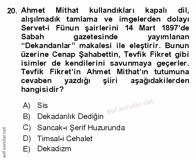 Soru 20