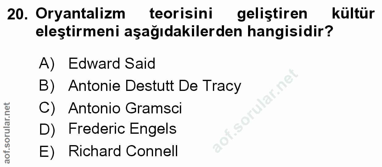 Soru 20