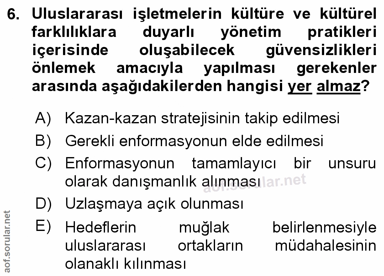 Soru 6