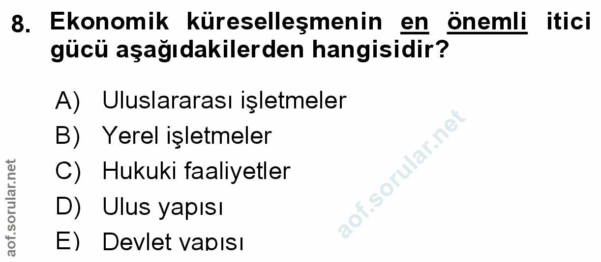Soru 8