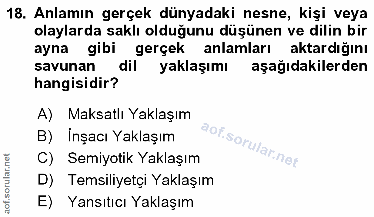 Soru 18