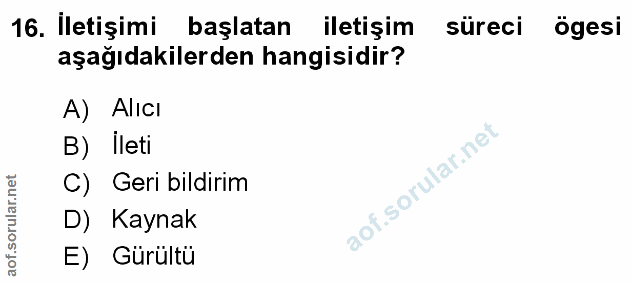 Soru 16