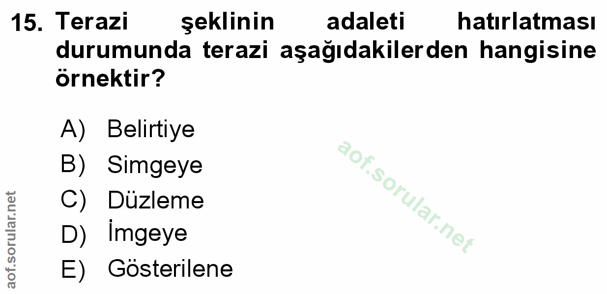 Soru 15