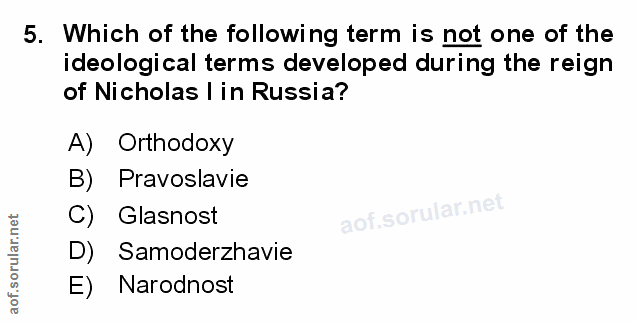 Soru 5