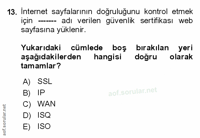 Soru 13