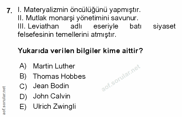 Soru 7