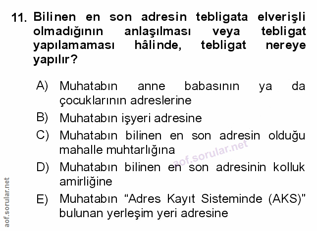 Soru 11