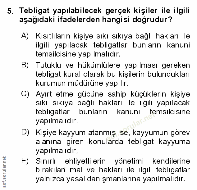 Soru 5