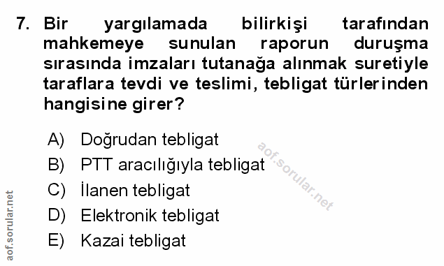 Soru 7
