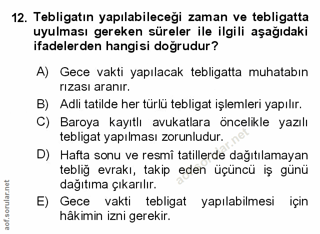 Soru 12