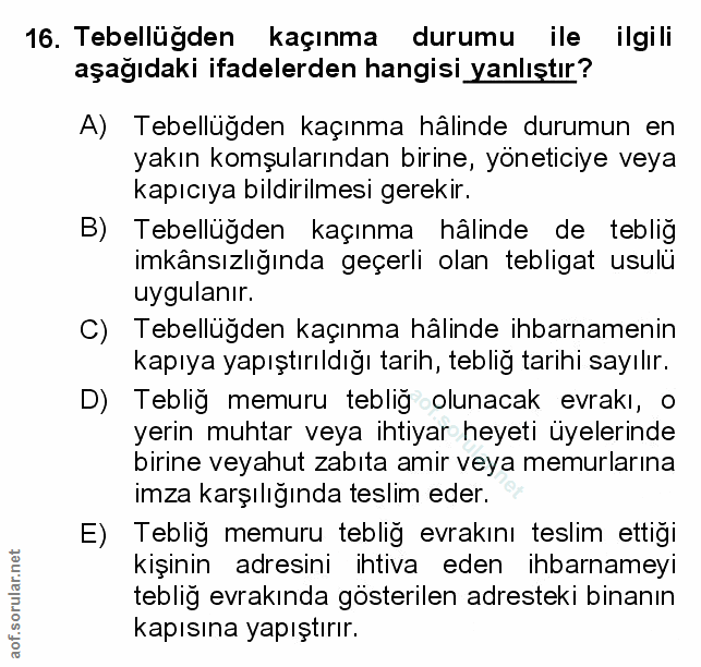 Soru 16