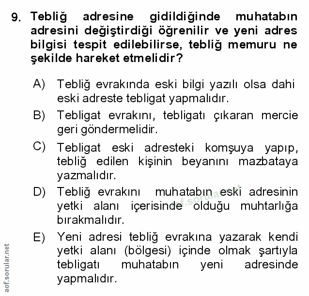 Soru 9