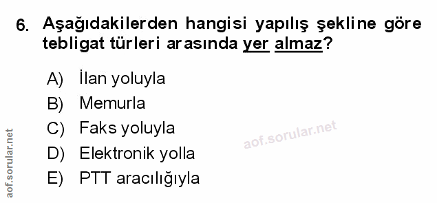 Soru 6