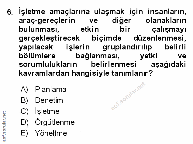 Soru 6
