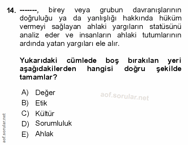 Soru 14