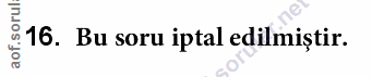 Soru 16