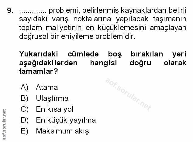 Soru 9
