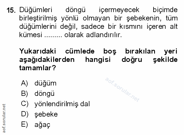 Soru 15