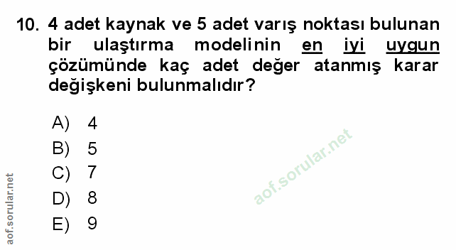 Soru 10