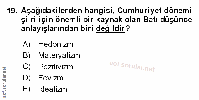 Soru 19