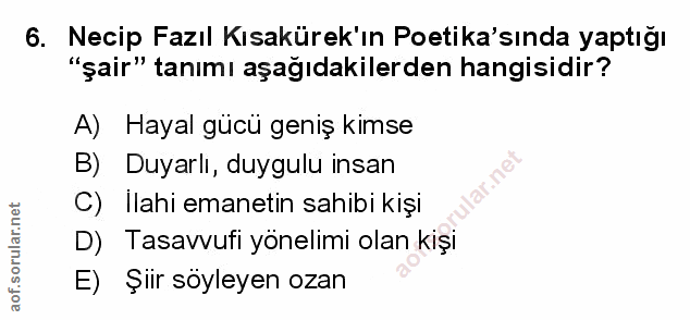 Soru 6