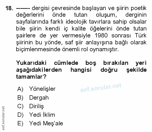 Soru 18
