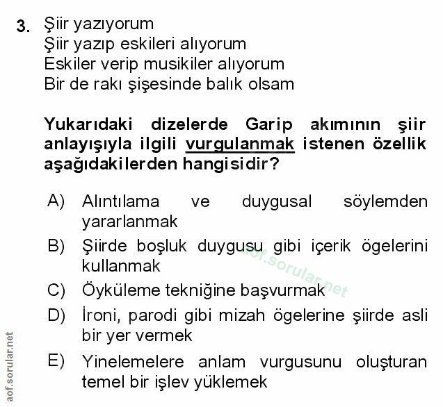 Soru 3