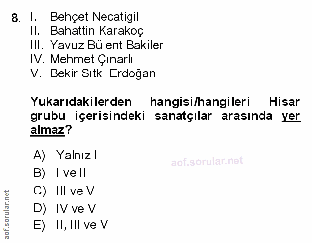 Soru 8
