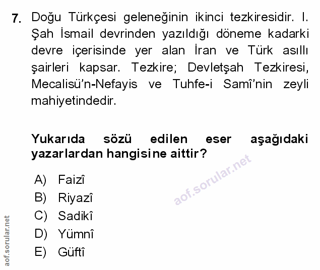 Soru 7