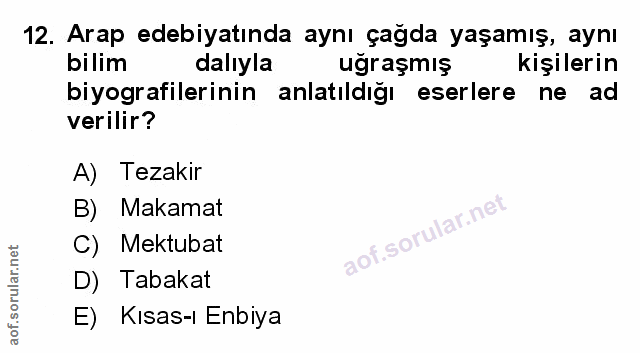 Soru 12
