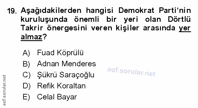 Soru 19