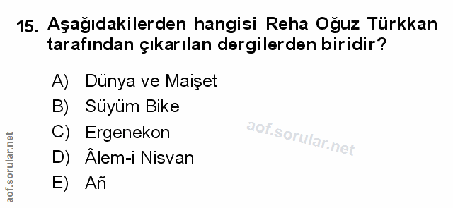 Soru 15
