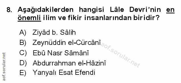 Soru 8