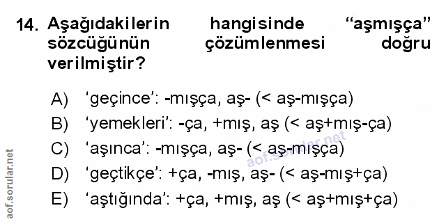 Soru 14