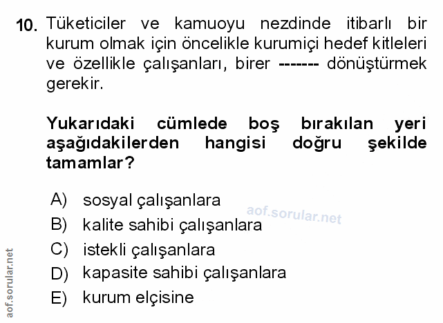 Soru 10