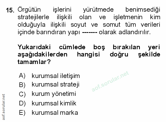 Soru 15
