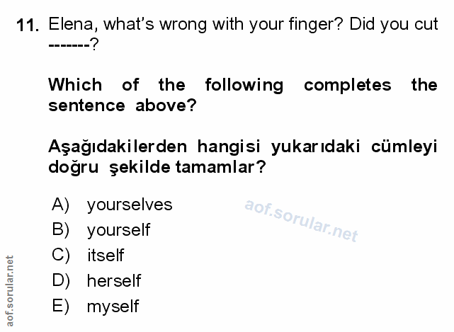 Soru 11
