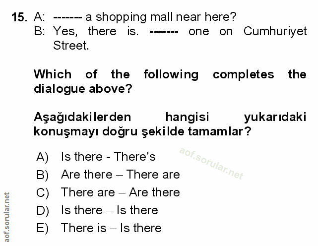 Soru 15