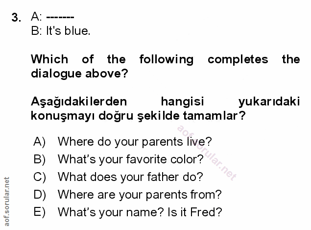 Soru 3