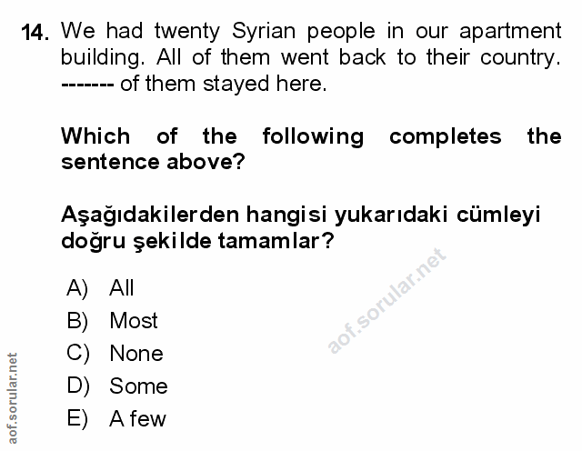 Soru 14