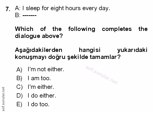 Soru 7