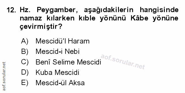 Soru 12