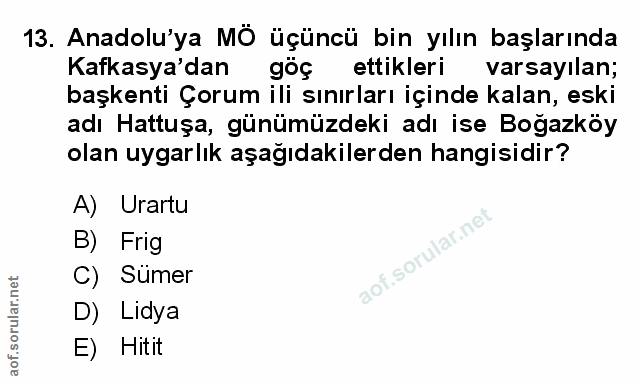 Soru 13