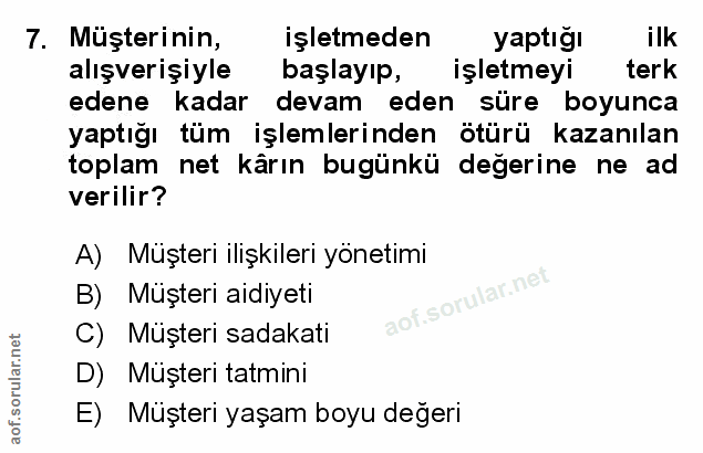 Soru 7