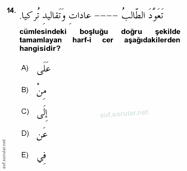 Soru 14