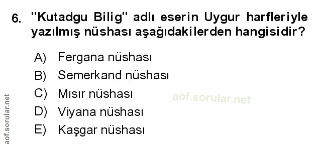Soru 6