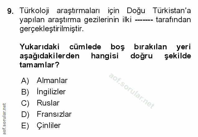 Soru 9