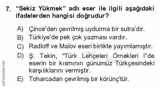 Soru 7