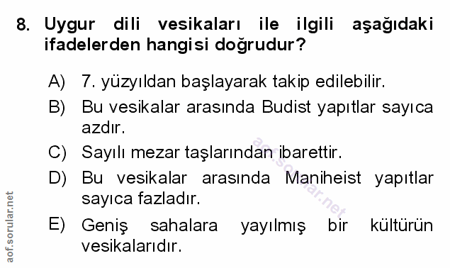 Soru 8