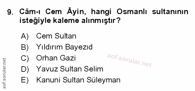 Soru 9